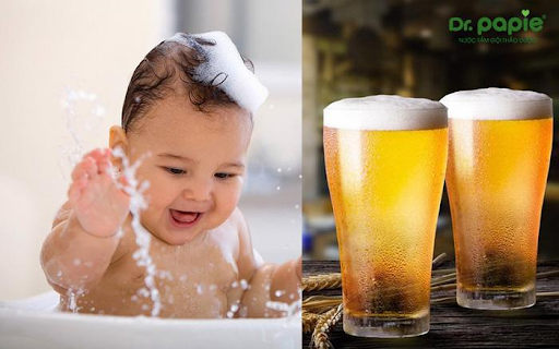 Tắm bia cho trẻ sơ sinh có thể lợi bất cập hại